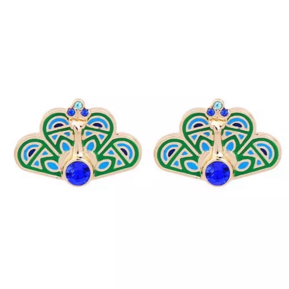 🦚 Kate Spade peacock earrings 🦚